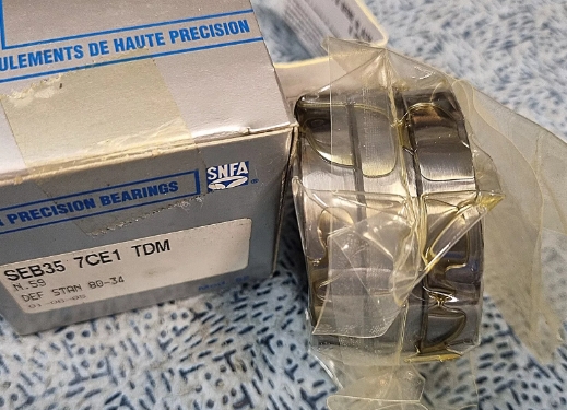 角接觸球軸承，品牌：SNFA，示例圖片315